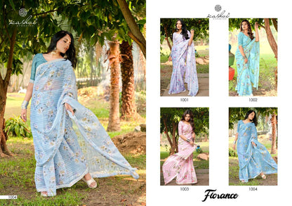 Florance Kashvi Creation Sarees Manufacturer Ahmedabad
