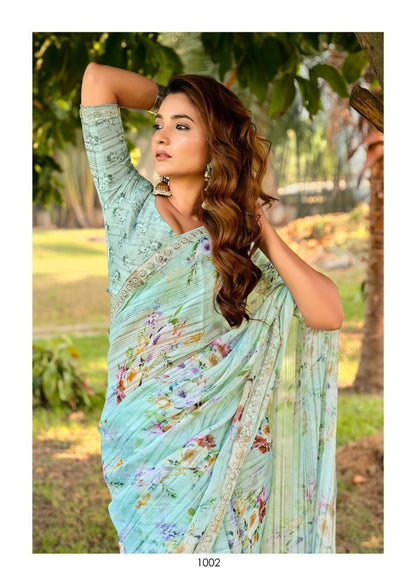 Florance Kashvi Creation Sarees Manufacturer Ahmedabad