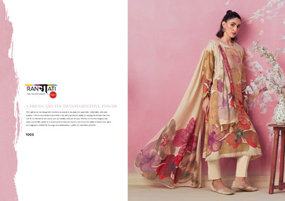 Florence Rangati Prints Pashmina Suits Supplier India