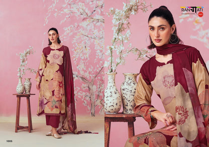 Florence Rangati Prints Pashmina Suits Supplier India