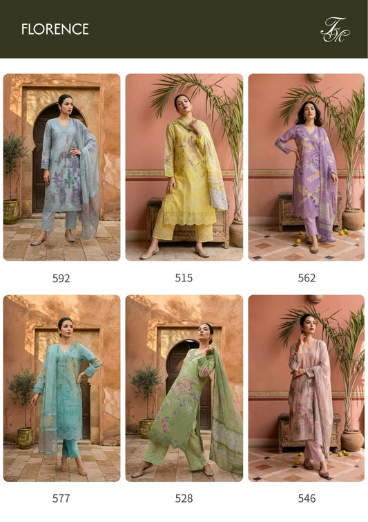 Florence Tm Organdy Pant Style Suits Supplier