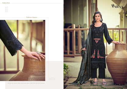 Florence Varaa Fab Muslin Pant Style Suits Wholesale Rate