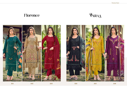 Florence Varaa Fab Muslin Pant Style Suits Wholesale Rate