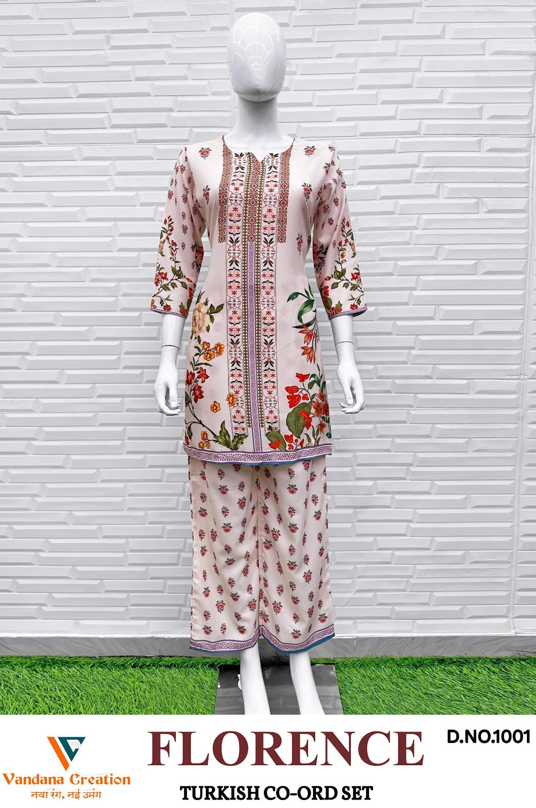 Florence Vol 1 Turkish Vandana Creation Reyon Co Ord Set Manufacturer Ahmedabad