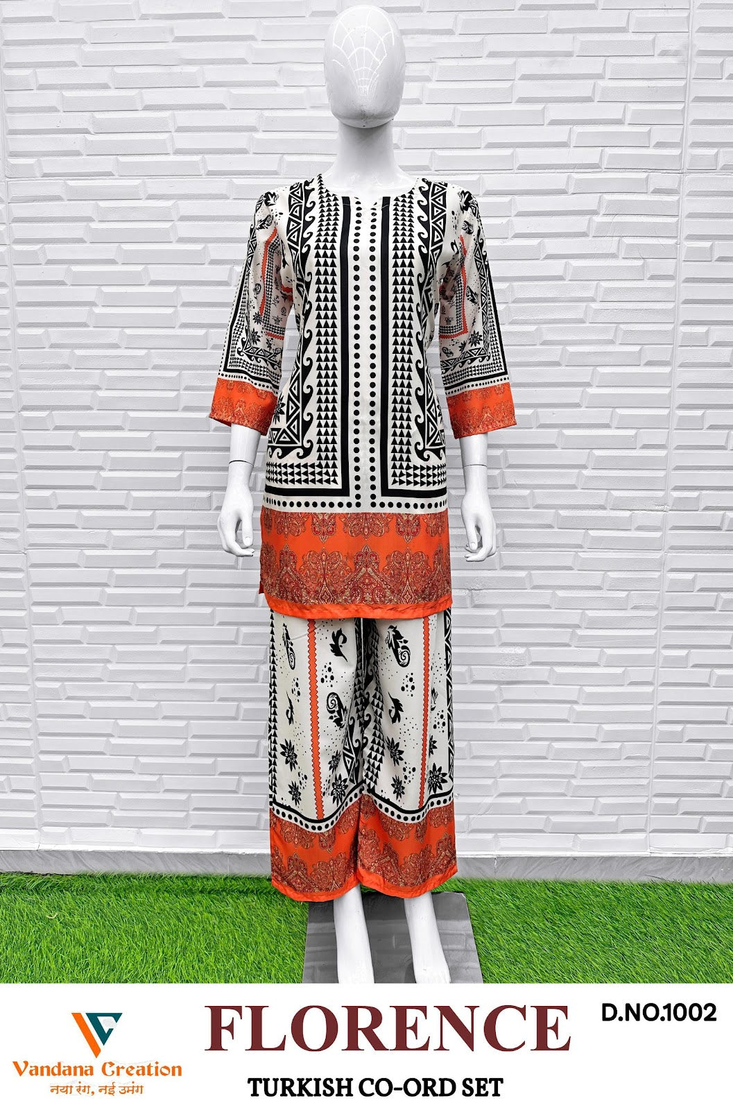 Florence Vol 1 Turkish Vandana Creation Reyon Co Ord Set Manufacturer Ahmedabad