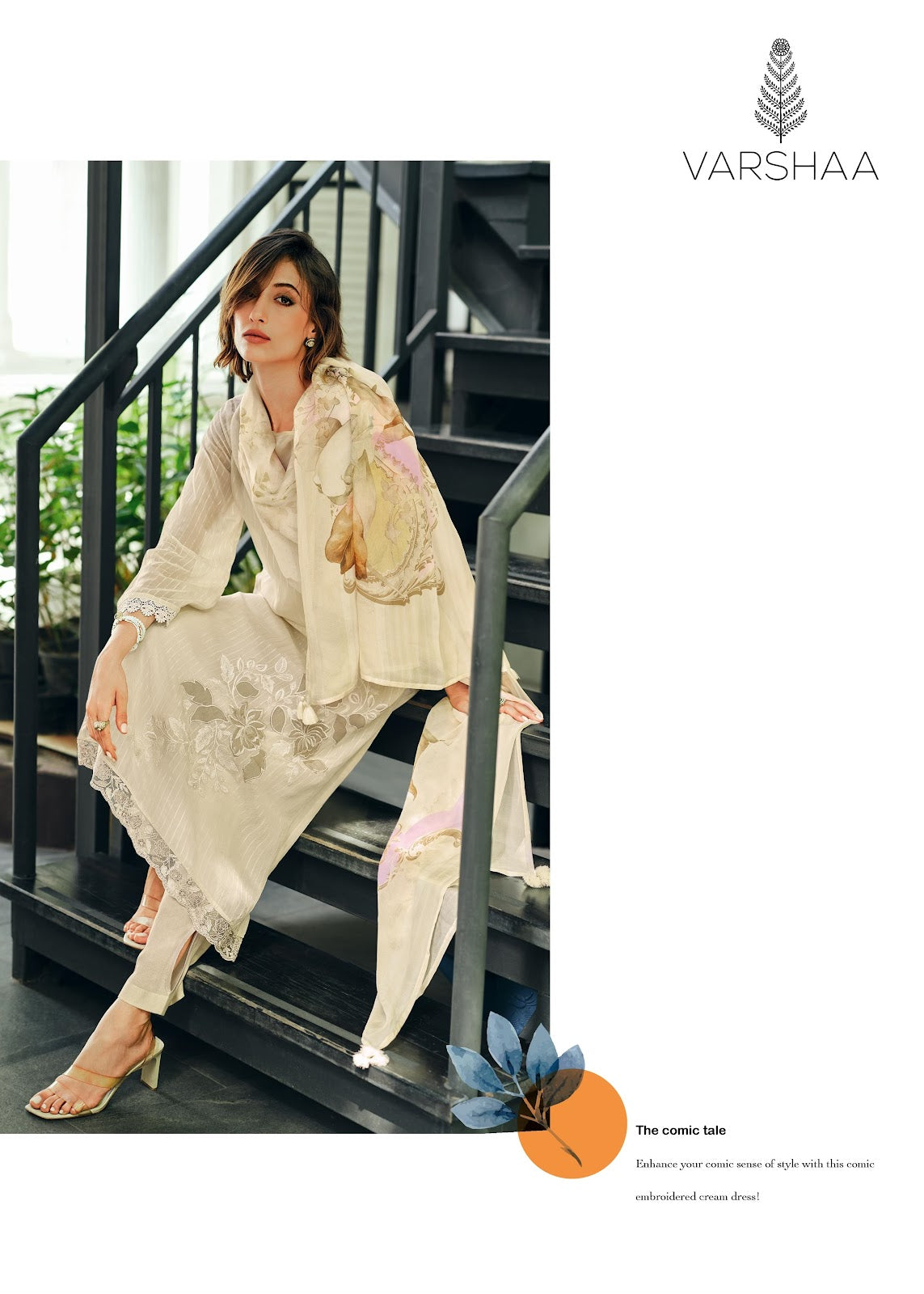 Florenza Varshaa Viscose Organza Pant Style Suits Wholesale Price