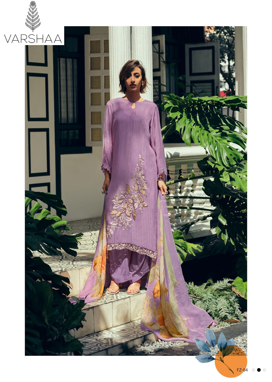 Florenza Varshaa Viscose Organza Pant Style Suits Wholesale Price