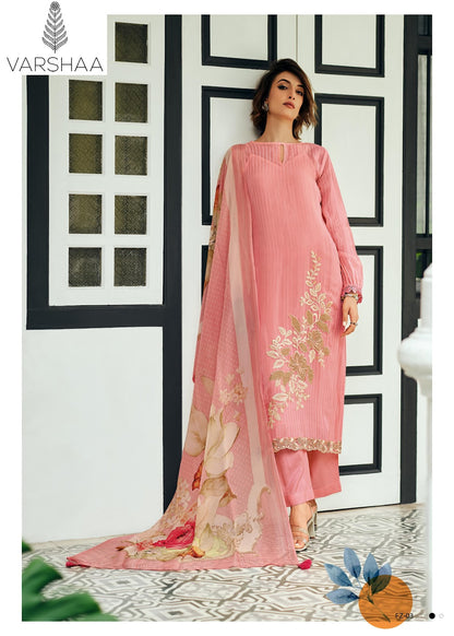Florenza Varshaa Viscose Organza Pant Style Suits Wholesale Price
