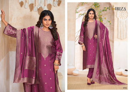 Floria Ibiza Banglori Silk Pant Style Suits Wholesaler Gujarat