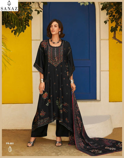 Florina Sanaz Viscose Muslin Pant Style Suits Wholesale Rate