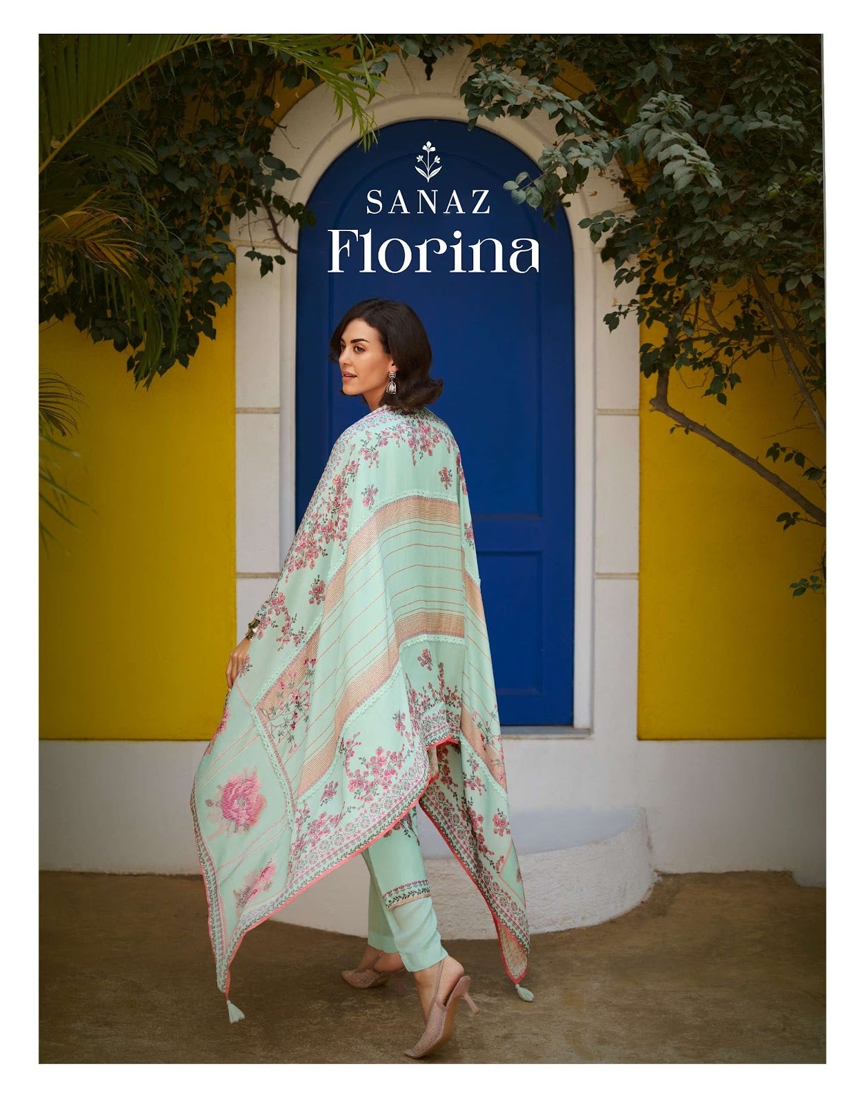Florina Sanaz Viscose Muslin Pant Style Suits Wholesale Rate