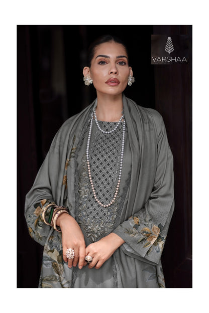 Floris Varshaa Cord Pashmina Suits Exporter