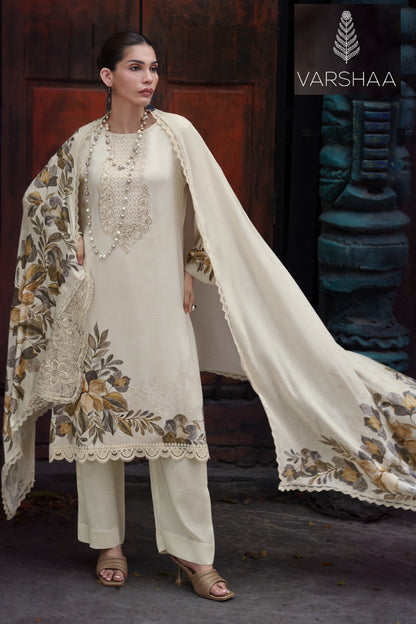 Floris Varshaa Cord Pashmina Suits Exporter