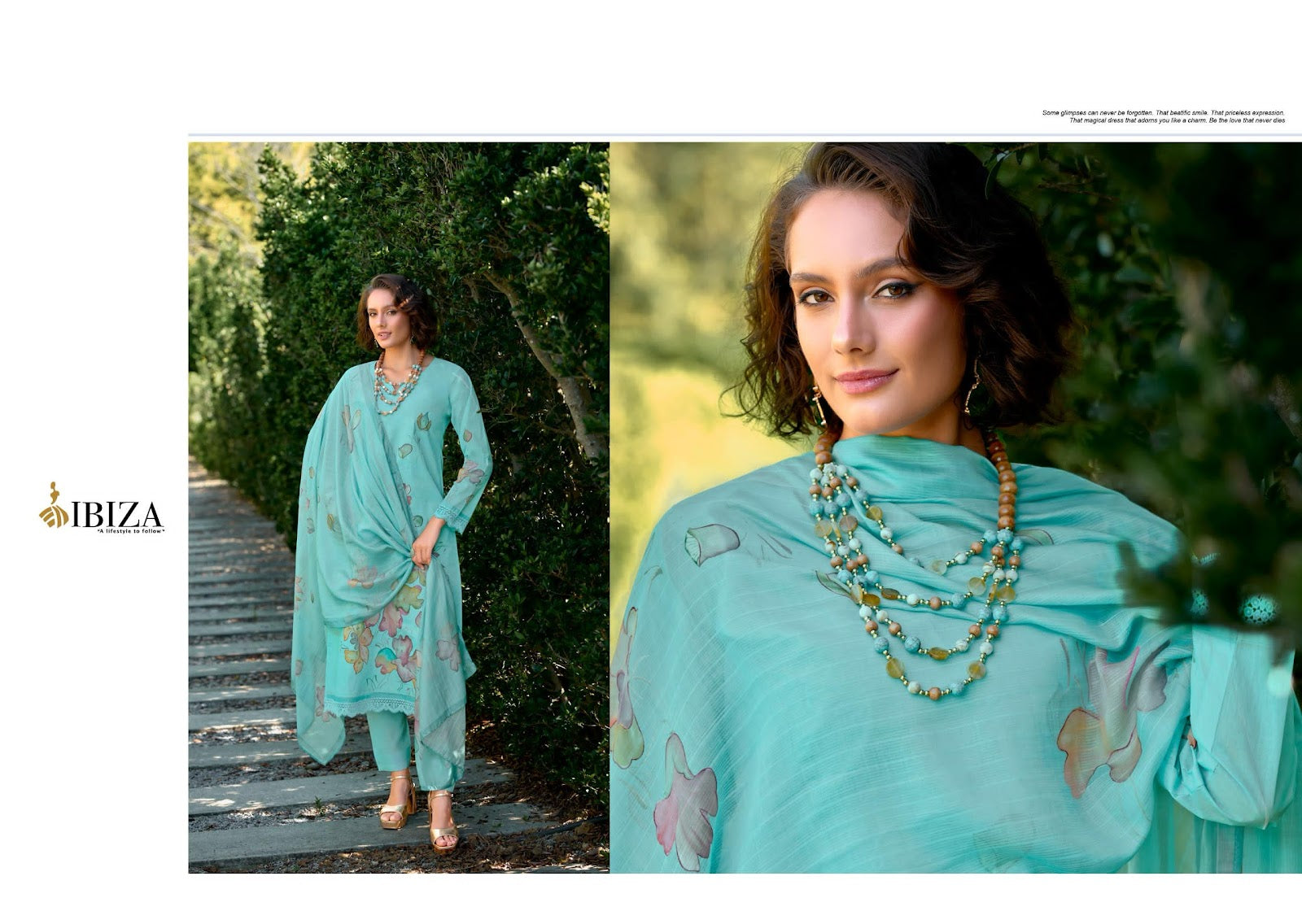 Florista Ibiza Pure Organdy Pant Style Suits Wholesale