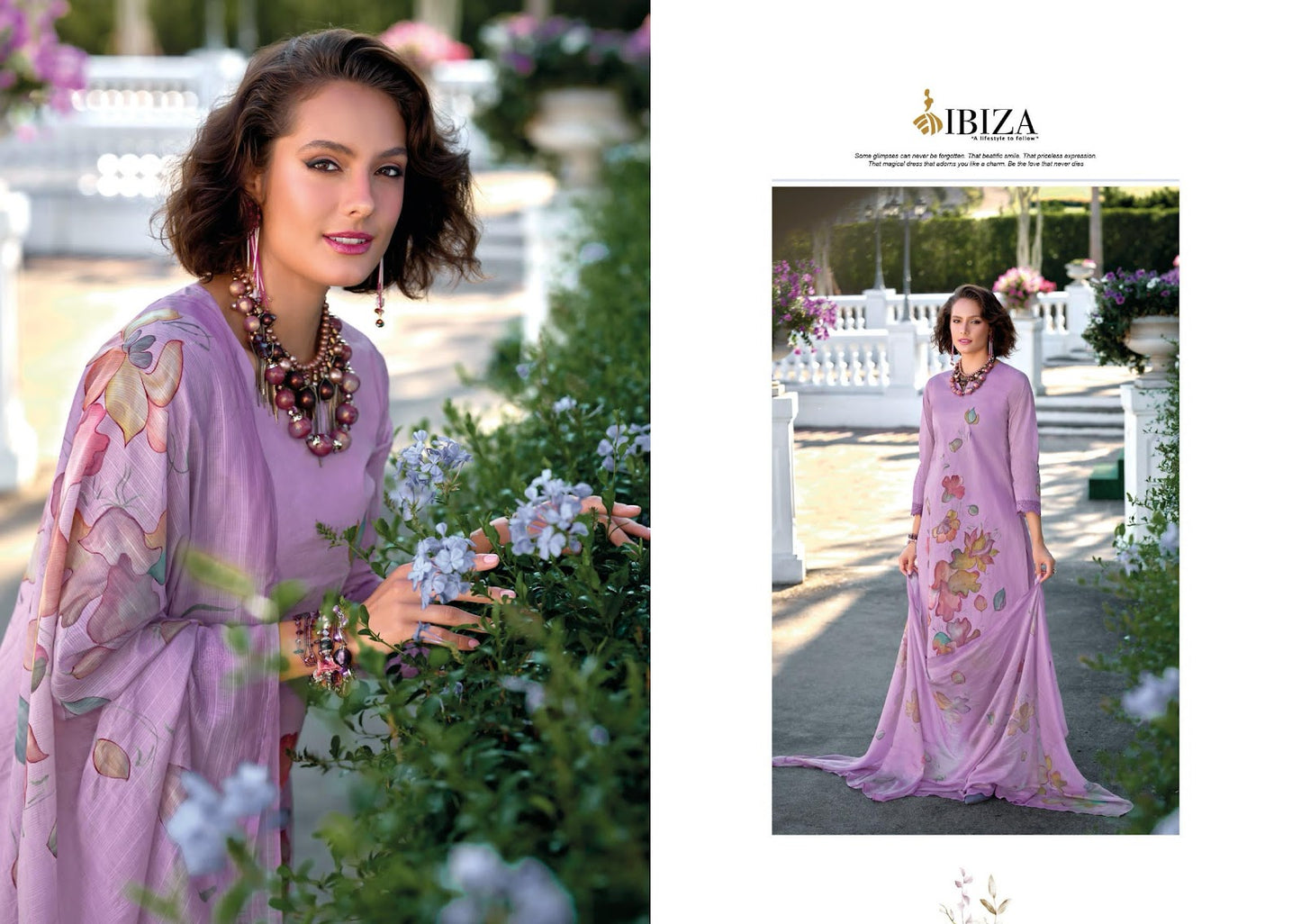 Florista Ibiza Pure Organdy Pant Style Suits Wholesale