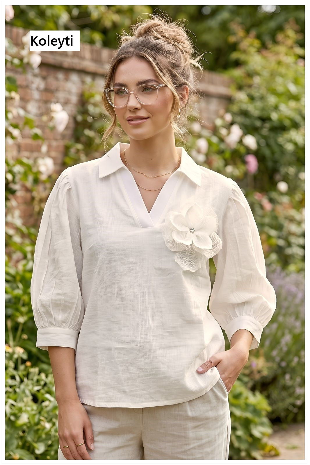 Flower 010626 Koleyti Stylish Tops Supplier Ahmedabad
