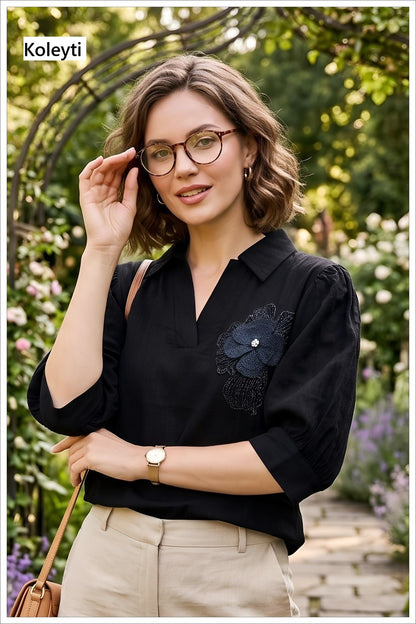 Flower 010626 Koleyti Stylish Tops Supplier Ahmedabad