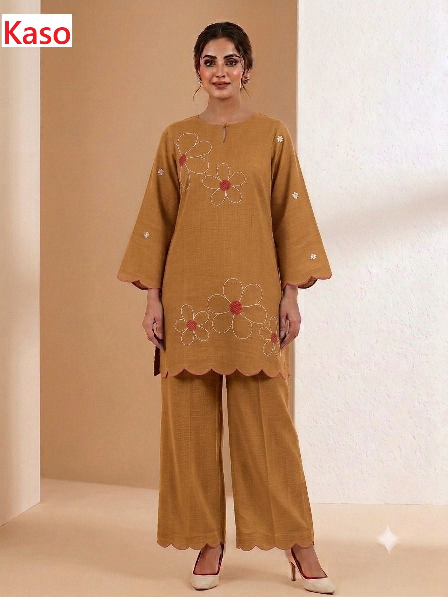Flower 160726 Kaso Viscose Co Ord Set Exporter Gujarat