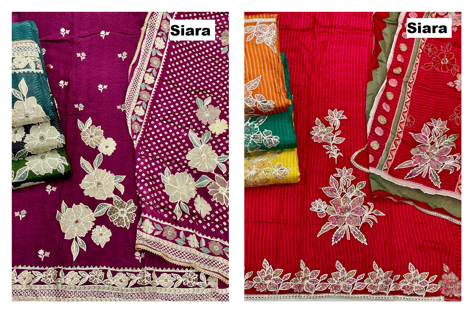 Flower Design 2709 Siara Viscose Salwar Suits Manufacturer