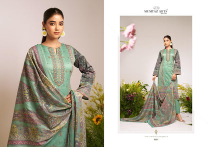 Flower Valley Mumtaz Arts Jam Satin Karachi Salwar Suits Supplier India