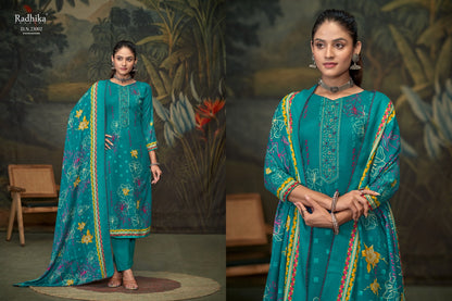 Flower Valley Vol 2 Radhika Fashion Azara Cambric Cotton Karachi Salwar Suits Wholesale Price