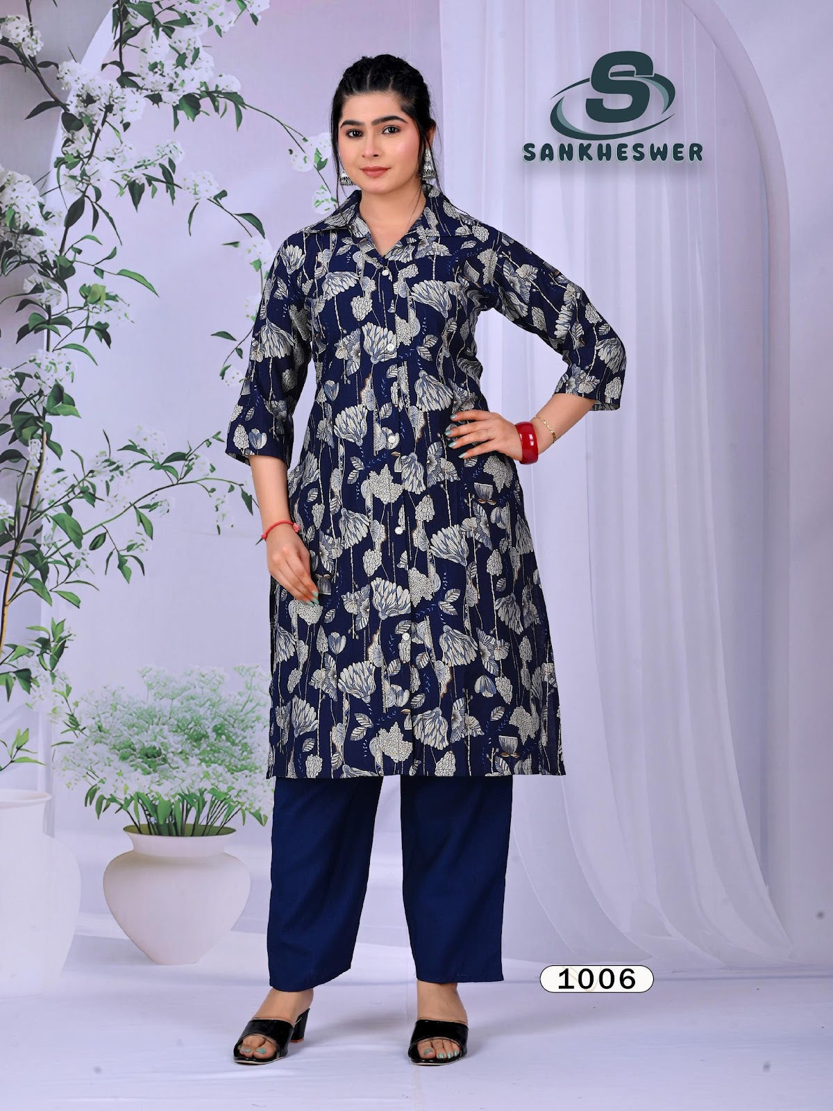 Flower Velly Vol 1 Sankheswer Vertican Co Ord Set Manufacturer Gujarat