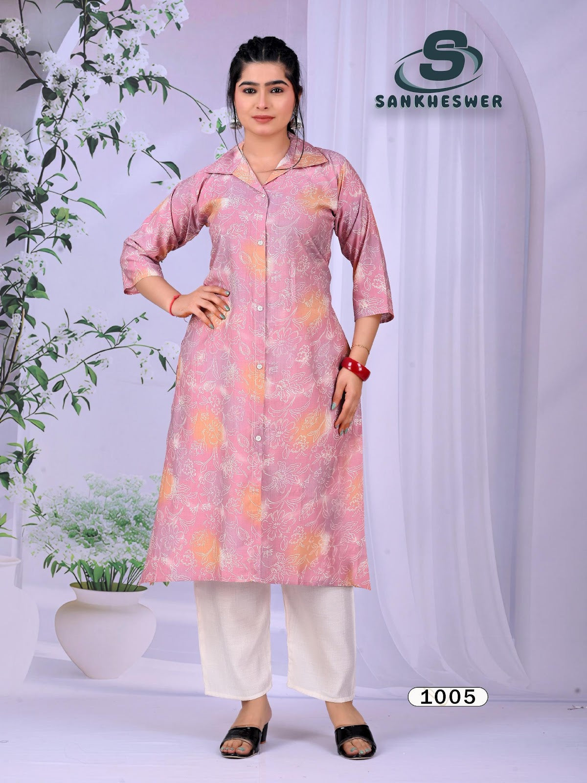 Flower Velly Vol 1 Sankheswer Vertican Co Ord Set Manufacturer Gujarat