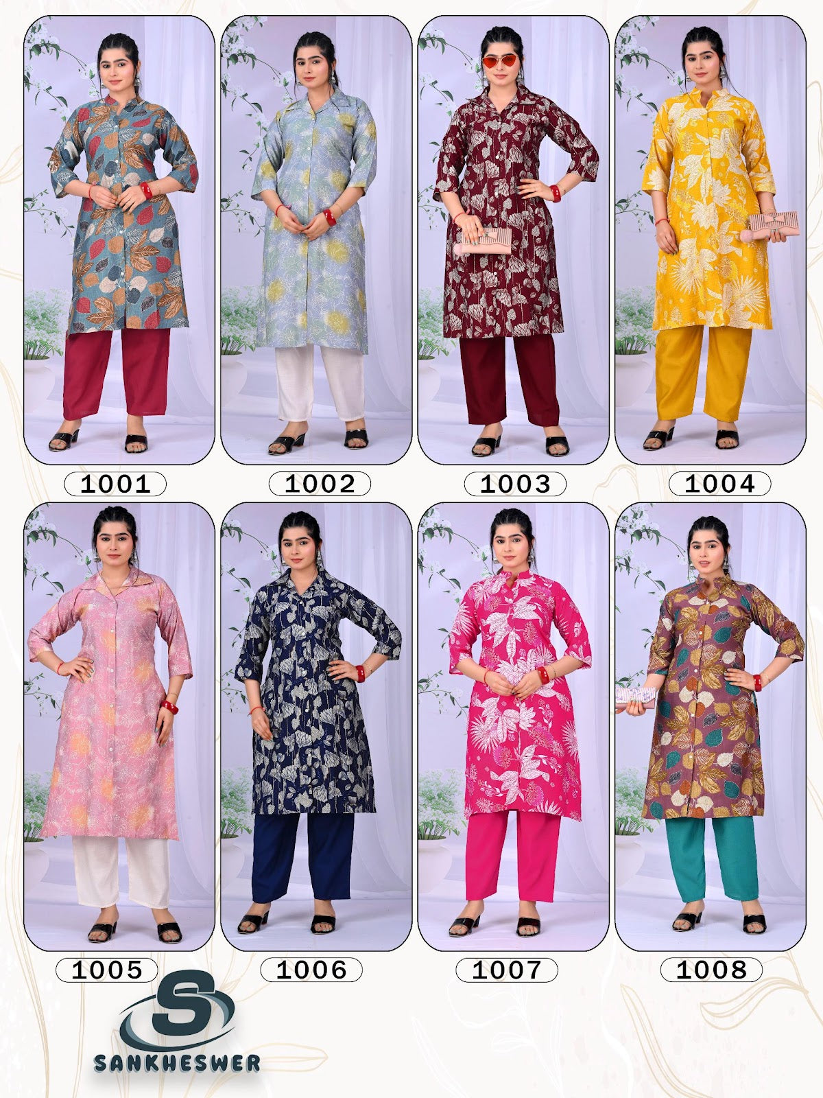 Flower Velly Vol 1 Sankheswer Vertican Co Ord Set Manufacturer Gujarat