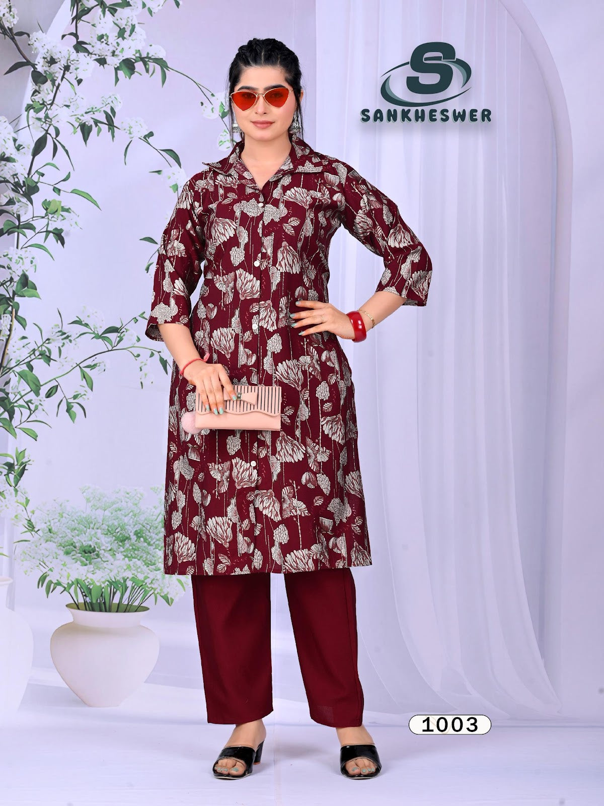 Flower Velly Vol 1 Sankheswer Vertican Co Ord Set Manufacturer Gujarat