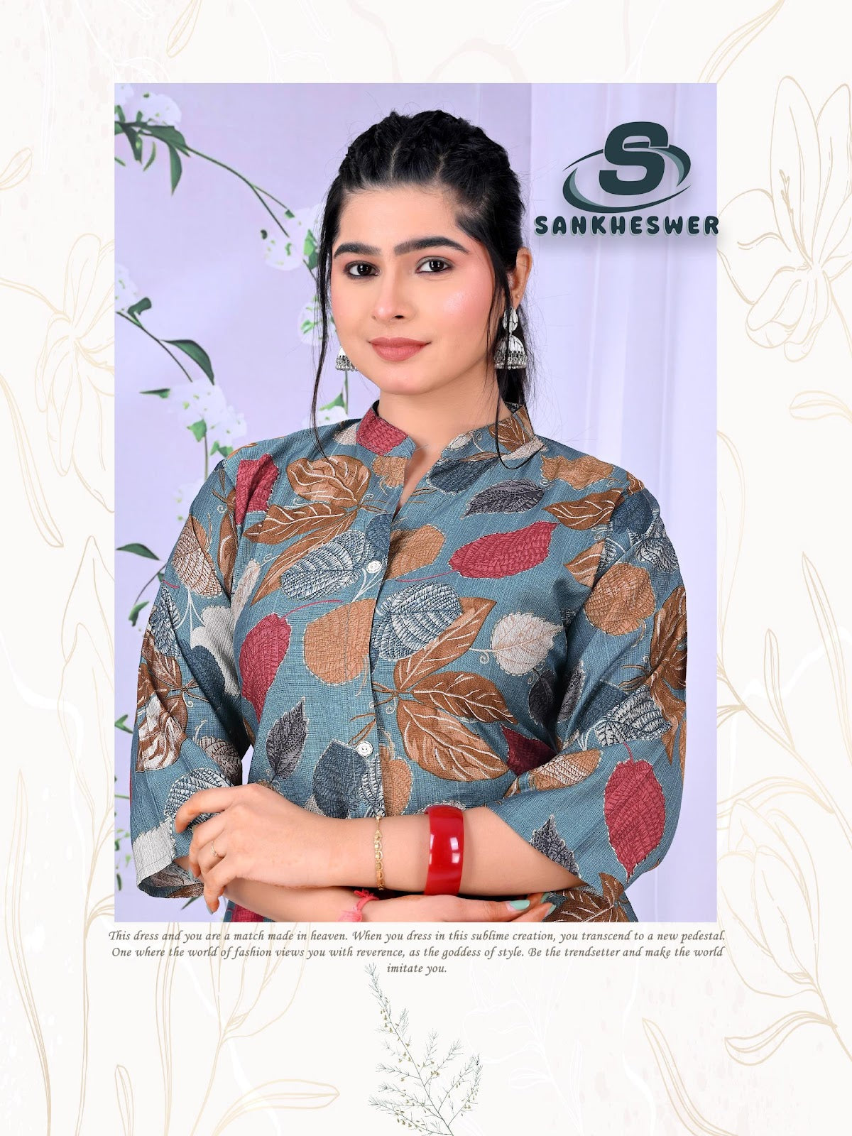 Flower Velly Vol 1 Sankheswer Vertican Co Ord Set Manufacturer Gujarat