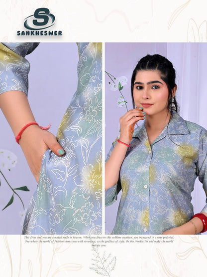 Flower Velly Vol 1 Sankheswer Vertican Co Ord Set Manufacturer Gujarat