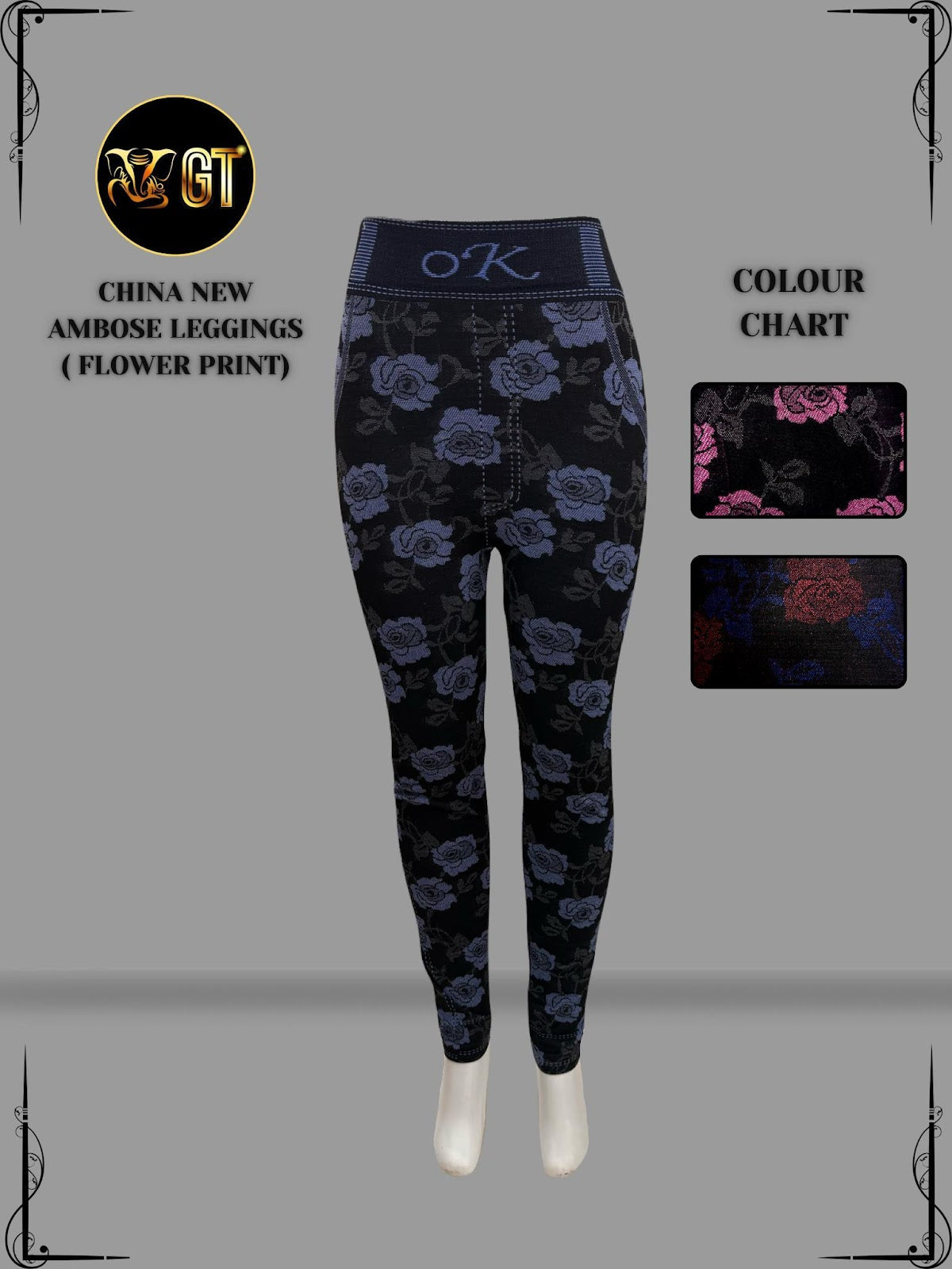Flowers Print Gt Jegging Wholesale Price