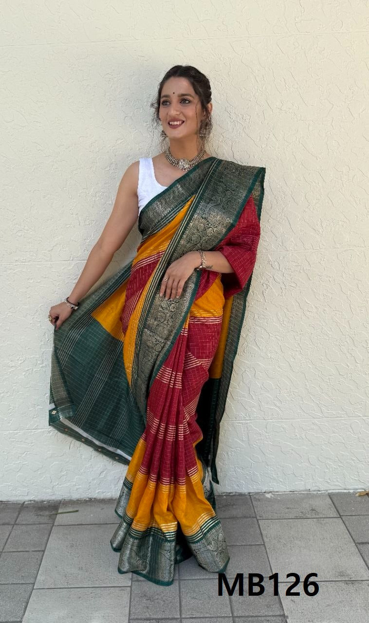 Foil Print Mira Bela Dola Silk Sarees Wholesale Rate