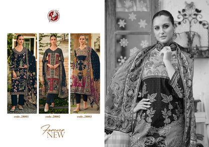 Forever New Vivek Bemberg Muslin Pant Style Suits Wholesaler Ahmedabad