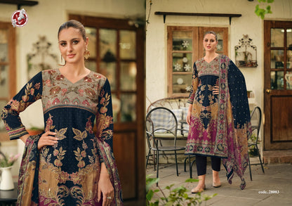 Forever New Vivek Bemberg Muslin Pant Style Suits Wholesaler Ahmedabad