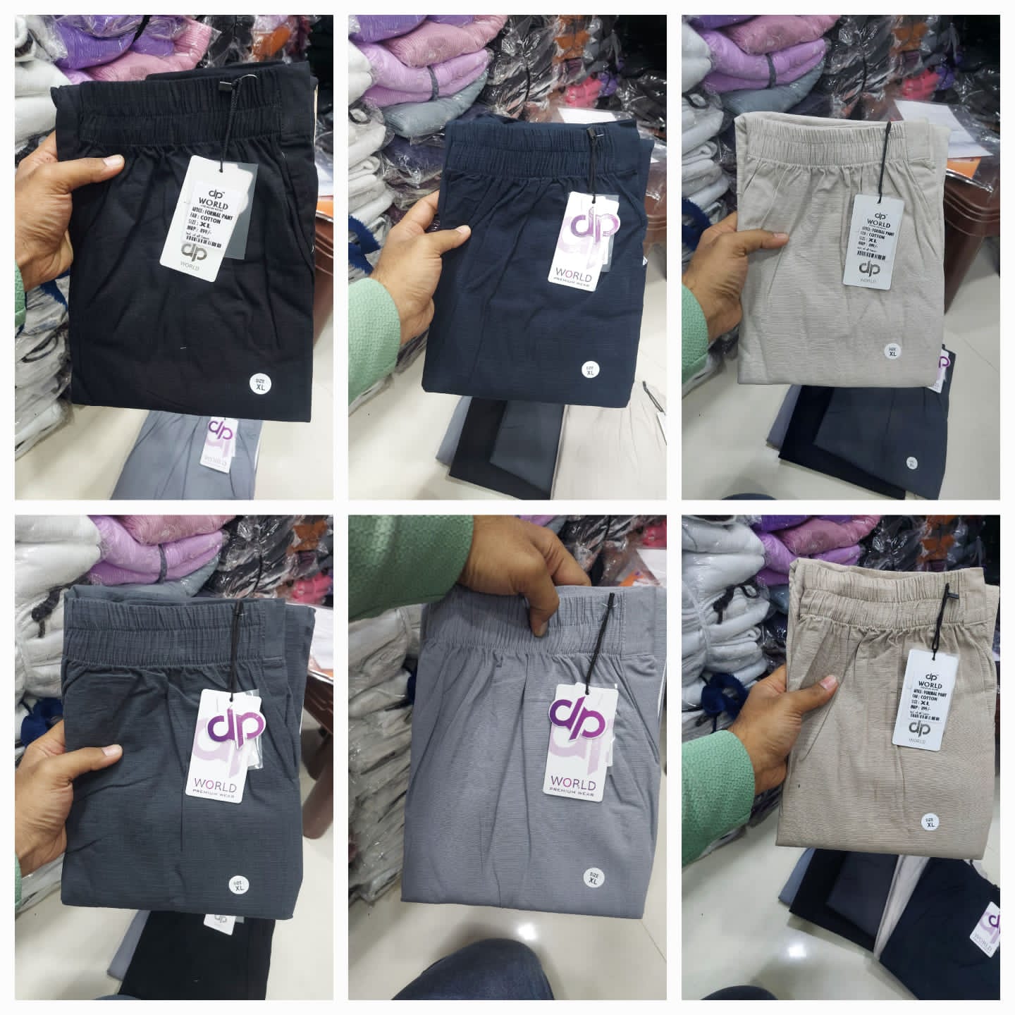 Formal 040425 Hanso Cotton Women Pants Exporter Gujarat