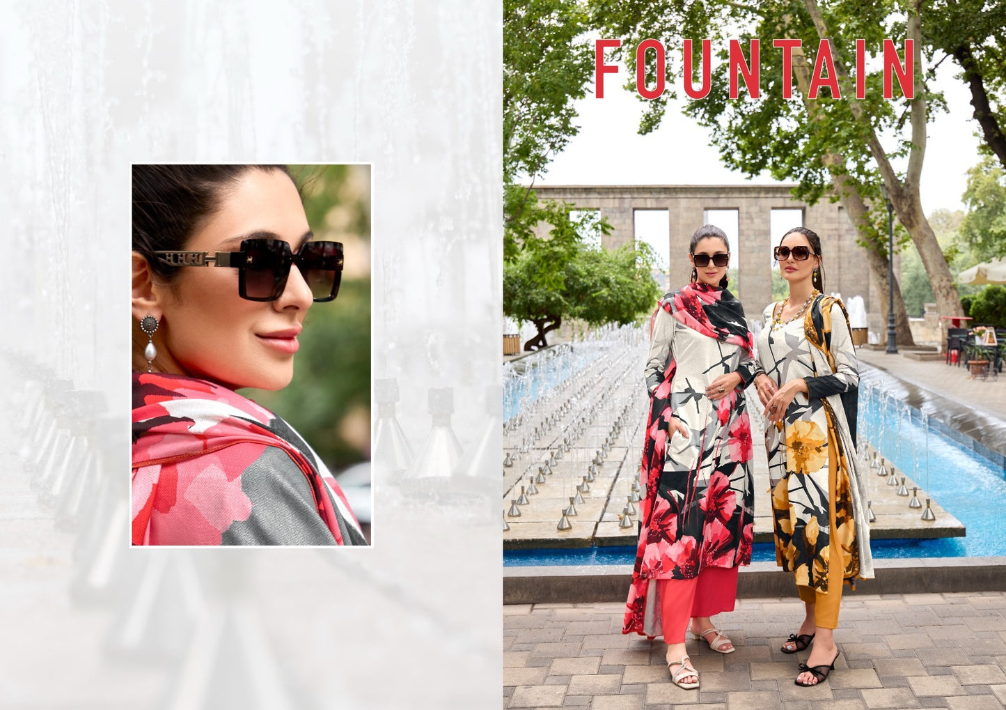 Fountain Yesfab Wool Pashmina Suits Manufacturer India