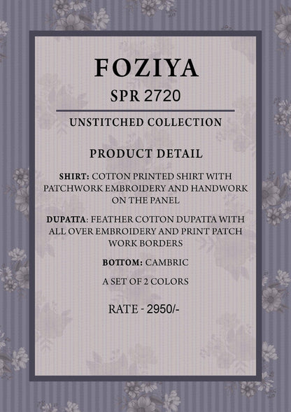 Fozia Naariti Cotton Pant Style Suits Wholesaler Gujarat