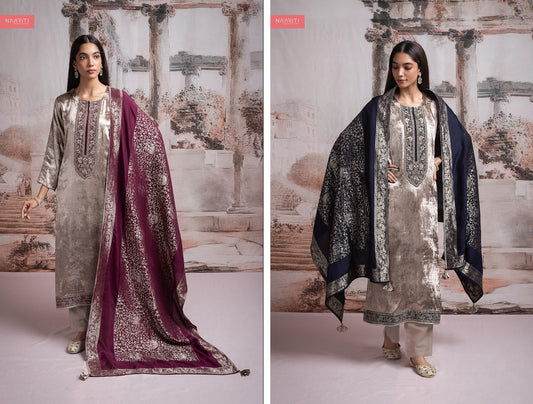 Freeda Naariti Velvet Suits Wholesaler
