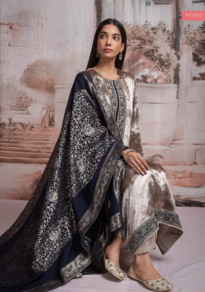 Freeda Naariti Velvet Suits Wholesaler