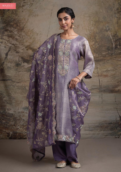Freni Naariti Silk Pant Style Suits Wholesale