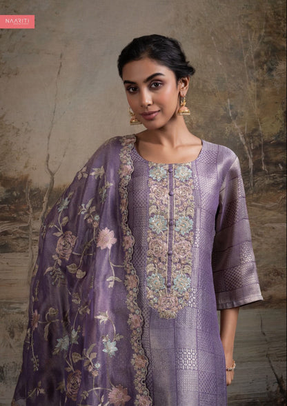 Freni Naariti Silk Pant Style Suits Wholesale