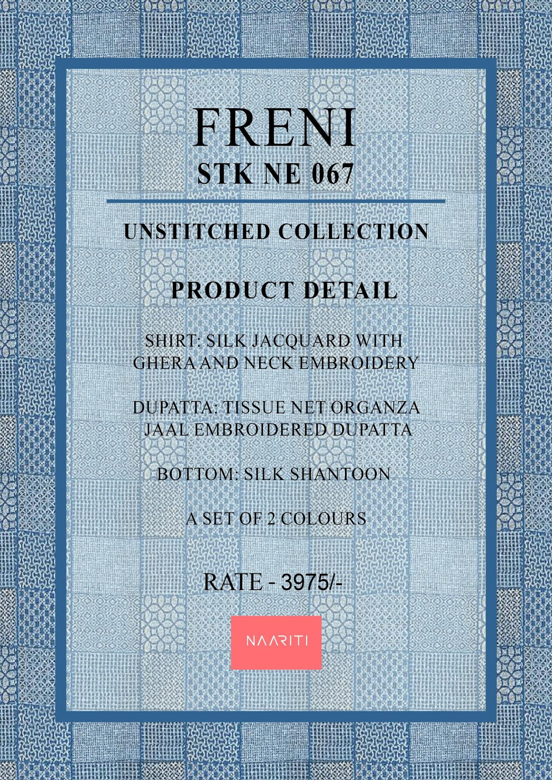 Freni Naariti Silk Pant Style Suits Wholesale