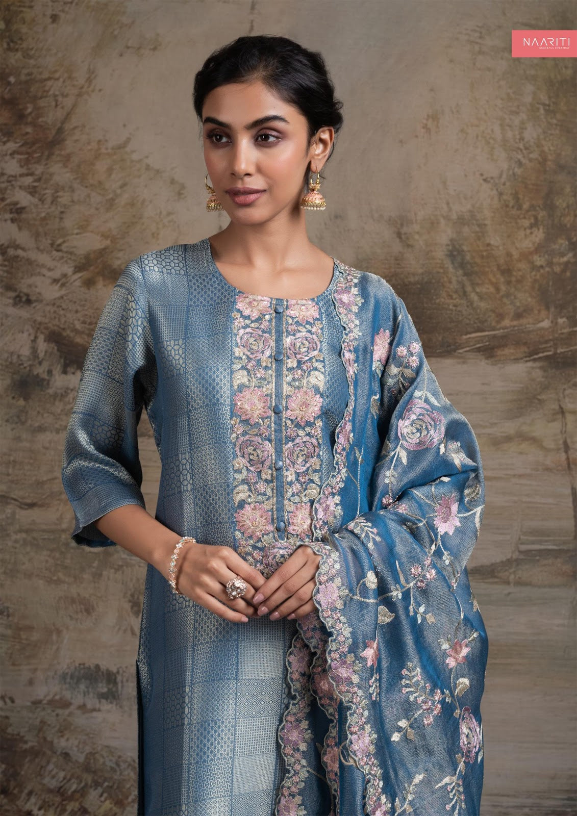Freni Naariti Silk Pant Style Suits Wholesale
