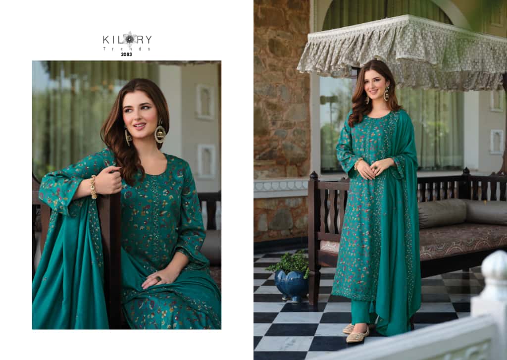 Freya Kilory Pashmina Suits Wholesaler Gujarat