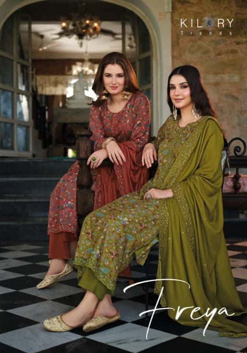 Freya Kilory Pashmina Suits Wholesaler Gujarat