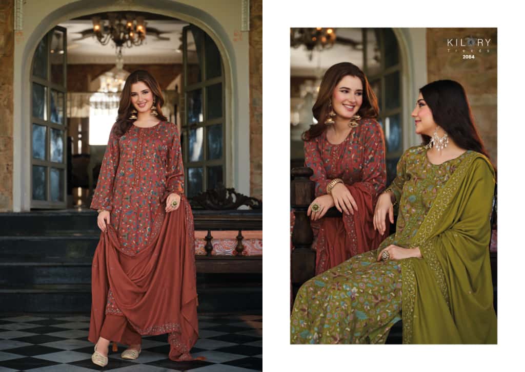 Freya Kilory Pashmina Suits Wholesaler Gujarat