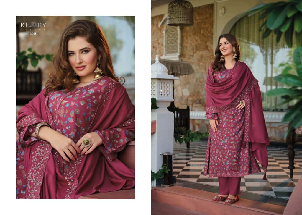 Freya Kilory Pashmina Suits Wholesaler Gujarat