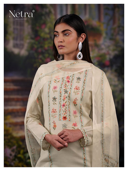 Freya Netra Linen Pant Style Suits Supplier India