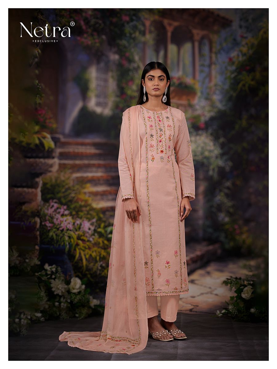Freya Netra Linen Pant Style Suits Supplier India